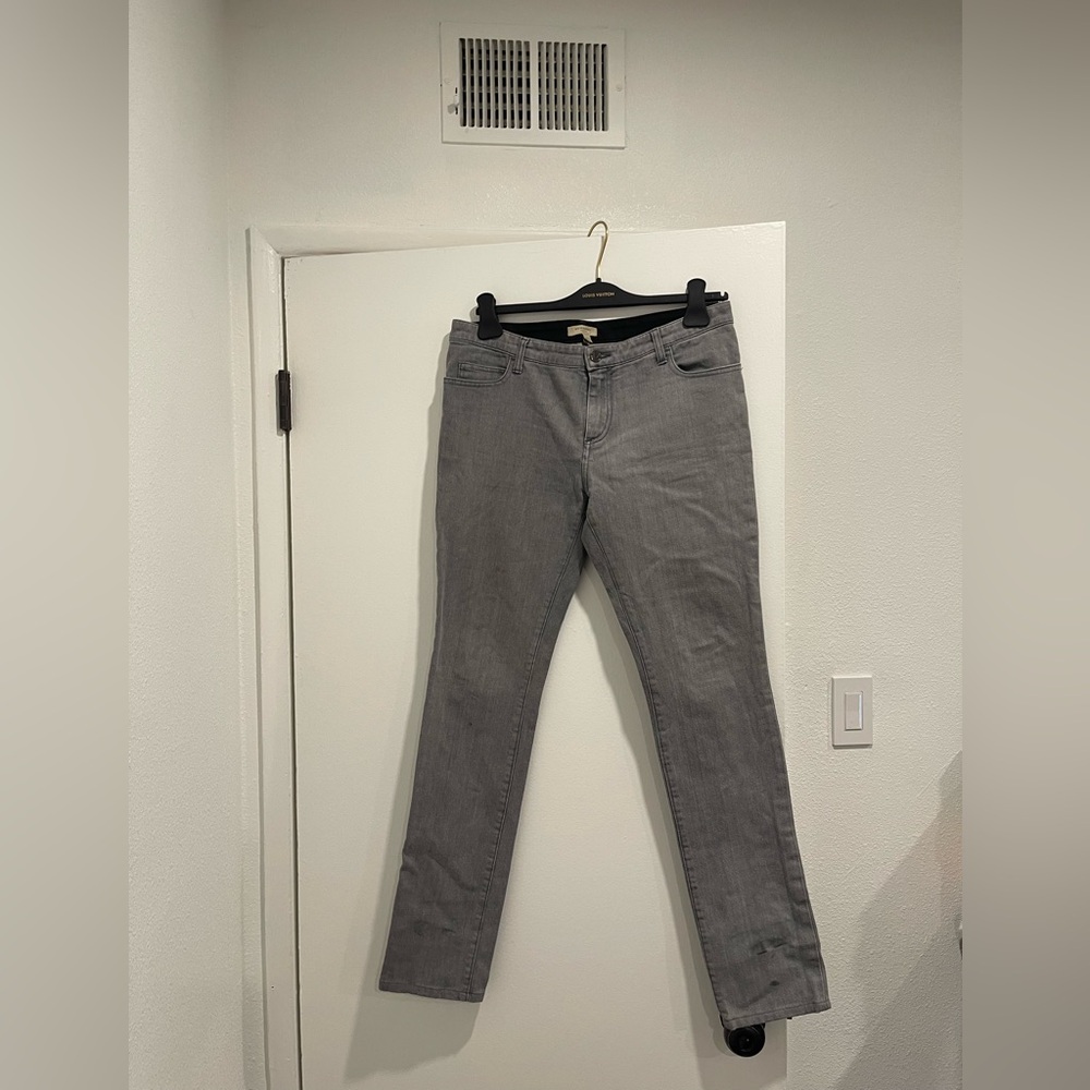 Burberry Gray Denim Pants‎